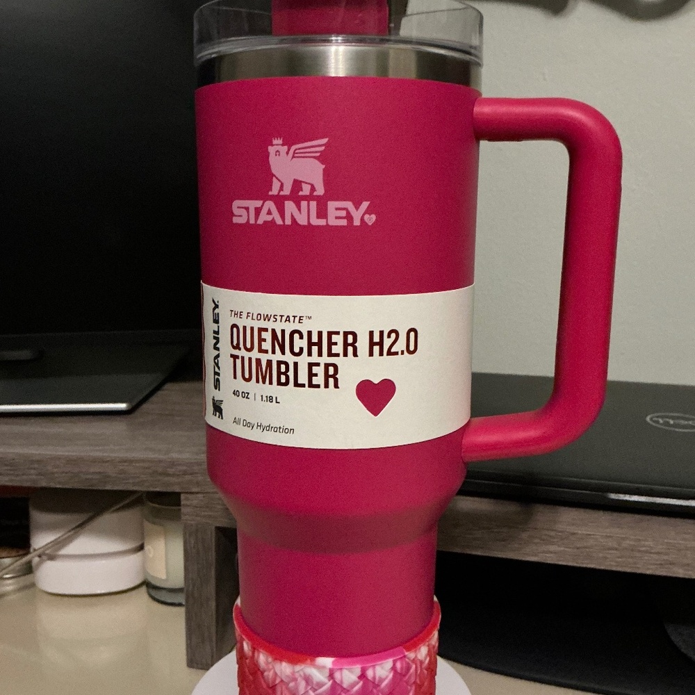 Stanley Valentine’s Day Cosmo Pink Tumbler 40 Oz (Target Exclusive)